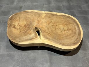 Ronde boomstamtafel 95/135cm - IJ25-326