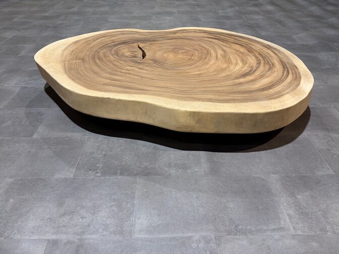 Ronde boomstamtafel 115/150cm - IJ27-326