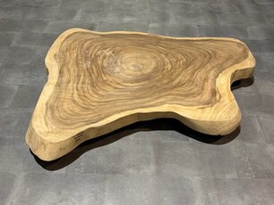 Ronde boomstamtafel 120/155cm - IJ28-326