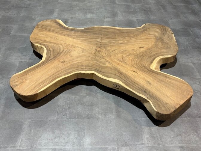 Ronde boomstamtafel 125/160cm - IJ32-326