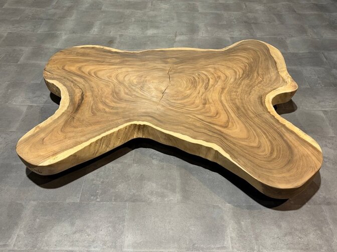 Ronde boomstamtafel 135/165cm - IJ33-326