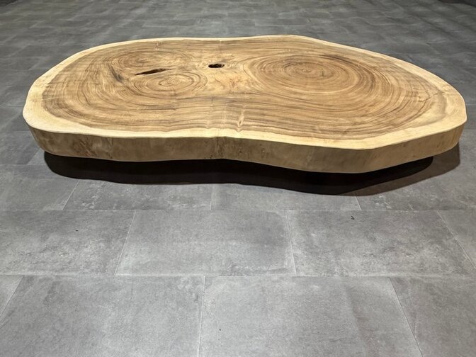Ronde boomstamtafel 105/180cm - IJ35-326