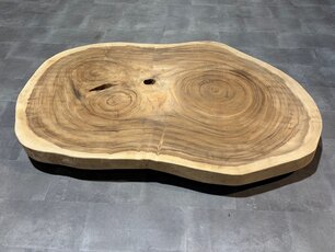 Ronde boomstamtafel 105/180cm - IJ35-326