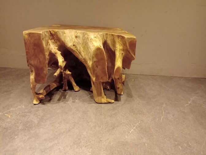 Salontafel vierkant 60x60x45cm - IJ03-2625