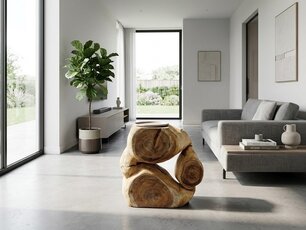 Massieve Suarhouten tafel 70x25x75cm