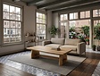 Boomstam salontafel 150cm - Suar