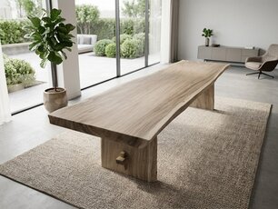 Boomstam tafel 350cm