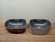 2 waskommen uit 1 steen - 47x32x15cm - FL23801