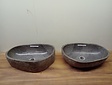 2 waskommen uit 1 steen - 52x31x15cm - FL23804