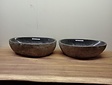 2 waskommen uit 1 steen - 54x30x15cm - FL23805