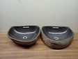 2 waskommen uit 1 steen - 49x38x15cm - FL23807