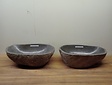 2 waskommen uit 1 steen - 52x33x15cm - FL23810