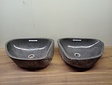 2 waskommen uit 1 steen - 52x38x15cm - FL23812