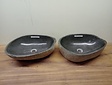 2 waskommen uit 1 steen - 48x35x15cm - FL23816