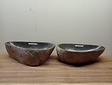 2 waskommen uit 1 steen - 55x33x15cm - FL23819
