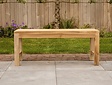 Teak parkbank Napoli zonder rugleuning 110cm