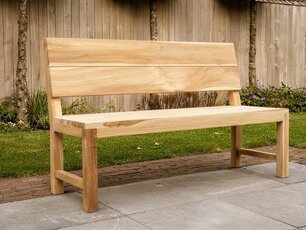 Teak parkbank Napoli 150cm