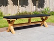 Teak picknickset 90x180cm - BARI