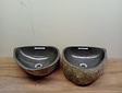 2 waskommen uit 1 steen - 45x34x15cm - FL23825