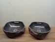 2 waskommen uit 1 steen - 41x38x15cm - FL23826
