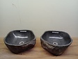 2 waskommen uit 1 steen - 41x38x15cm - FL23826