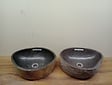 2 waskommen uit 1 steen - 49x33x15cm - FL23828