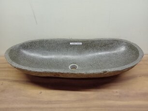 Wasbak natuursteen - 83x34x15cm - FL23829