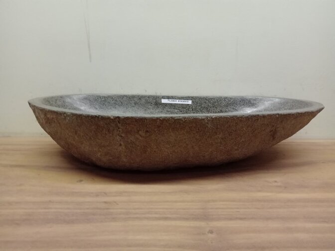 Wasbak natuursteen - 81x38x15cm - FL23831
