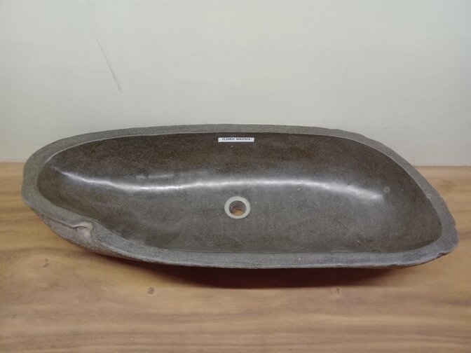Wasbak natuursteen - 94x37x15cm - FL23833