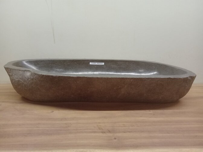 Wasbak natuursteen - 94x37x15cm - FL23833