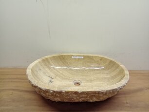 Onyx wasbak Ovaal - 61x41x15cm - FL23837