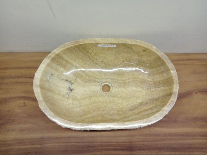 Onyx wasbak Ovaal - 61x41x15cm - FL23837