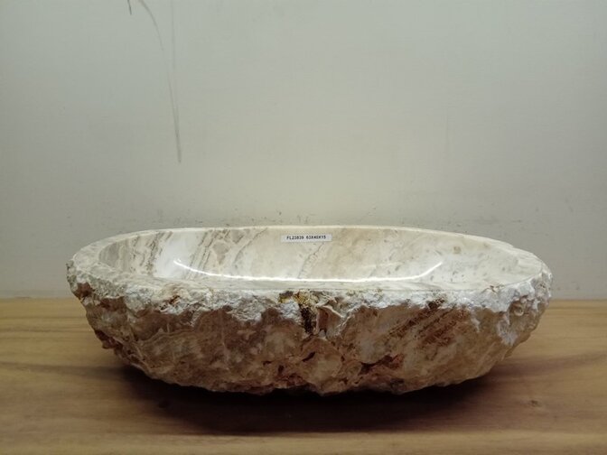 Onyx wasbak Ovaal - 63x40x15cm - FL23839