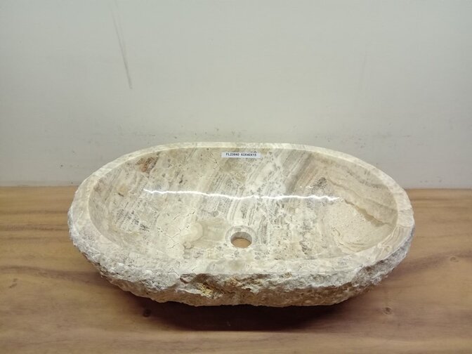 Onyx wasbak Ovaal - 63x40x15cm - FL23840
