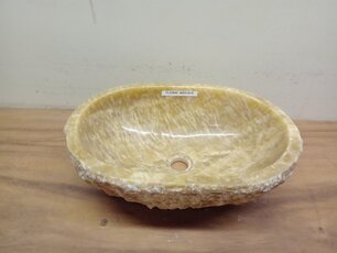 Onyx wasbak Ovaal - 46x31x15cm - FL23845