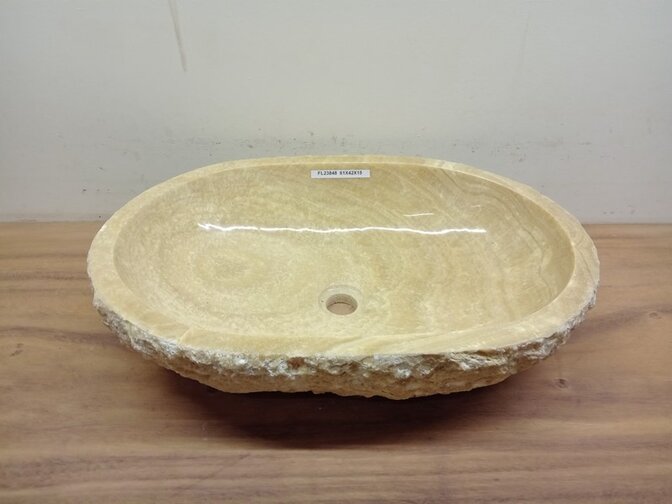 Onyx wasbak Ovaal - 61x42x15cm - FL23848