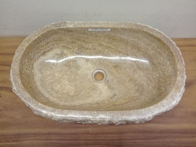 Onyx wasbak Ovaal - 63x40x15cm - FL23850