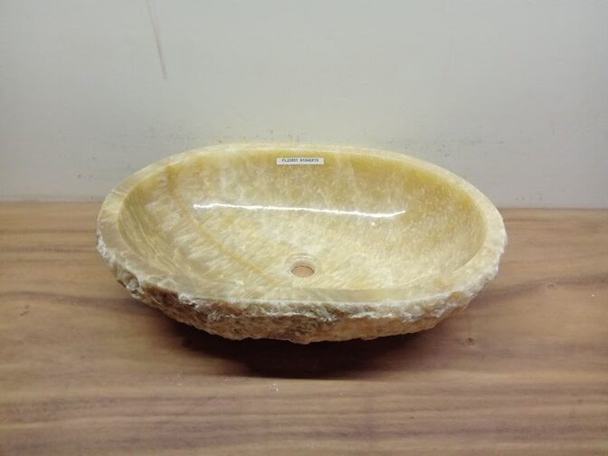 Onyx wasbak Ovaal - 61x42x15cm - FL23851