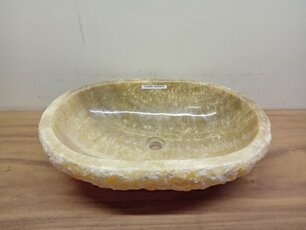 Onyx wasbak Ovaal - 62x43x15cm - FL23853