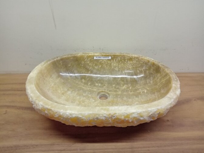 Onyx wasbak Ovaal - 62x43x15cm - FL23853