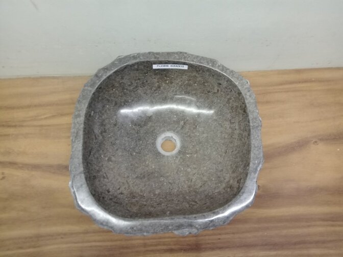 Waskom Marmer - Rond - 43x42x15cm - FL23856
