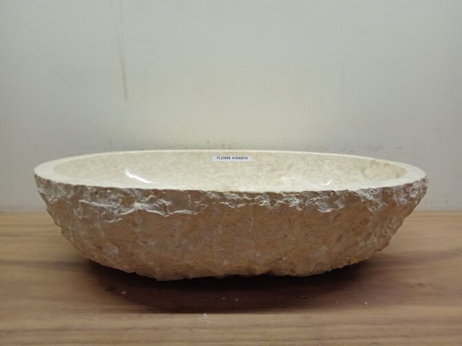 Waskom Marmer - 61x40x15cm - FL23858
