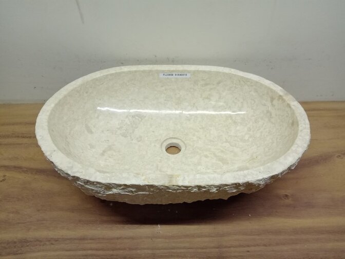 Waskom Marmer - 61x40x15cm - FL23858