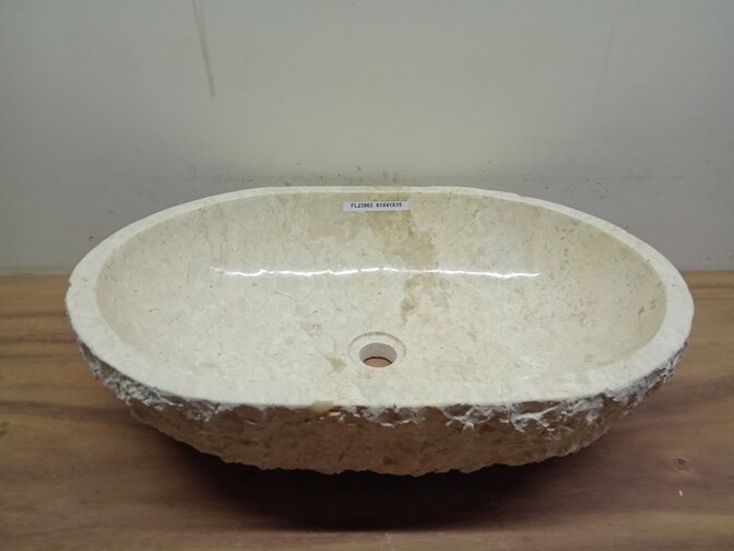 Waskom Marmer - 61x41x15cm - FL23863