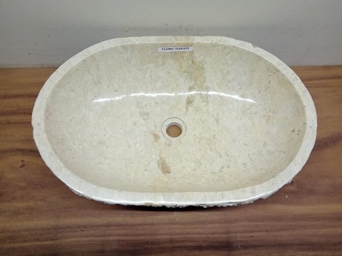 Waskom Marmer - 61x41x15cm - FL23863