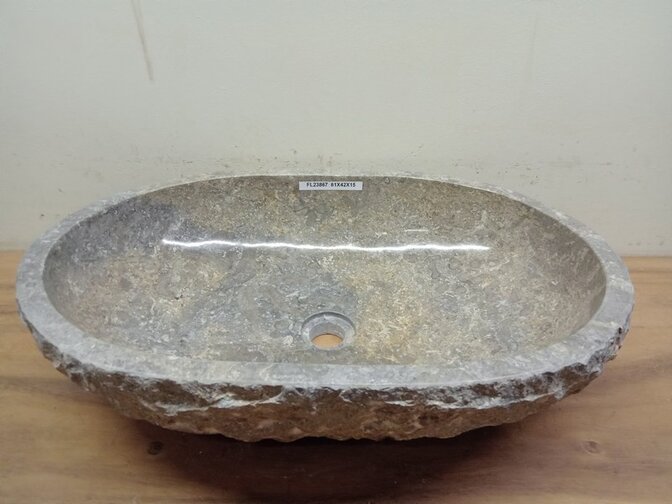 Waskom Marmer - 61x42x15cm - FL23867