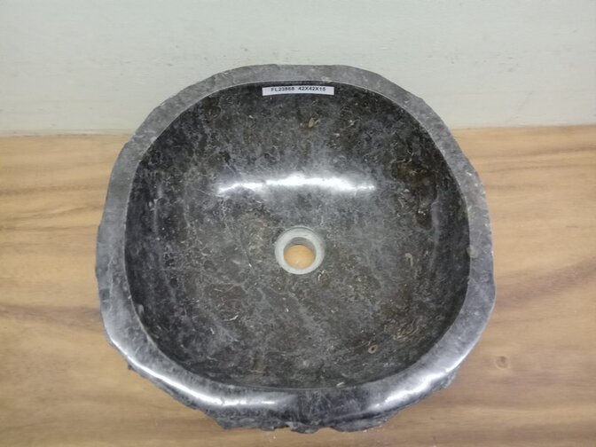 Waskom Marmer - Rond - 42x42x15cm - FL23868