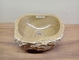 Onyx waskom - naturel - 42x34x15cm - FL23869