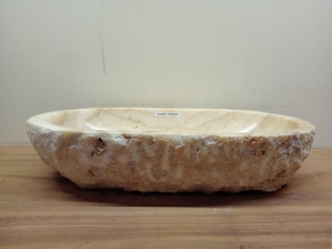 Onyx wasbak Ovaal - 70x39x15cm - FL23874