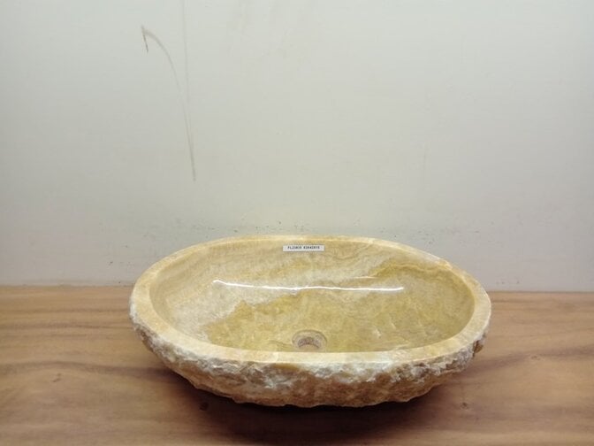 Onyx wasbak Ovaal - 63x43x15cm - FL23835